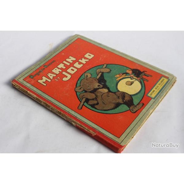 Livre illustr Benjamin RABIER Martin et Jocko 1912