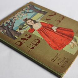 Livre Chansons illustrées Das Kind dans Lied und Bild Art nouveau