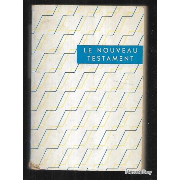 le nouveau testament traduction d'apr�s texte grec    livre religieux