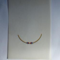 Ancien dessin original bijoux Collier