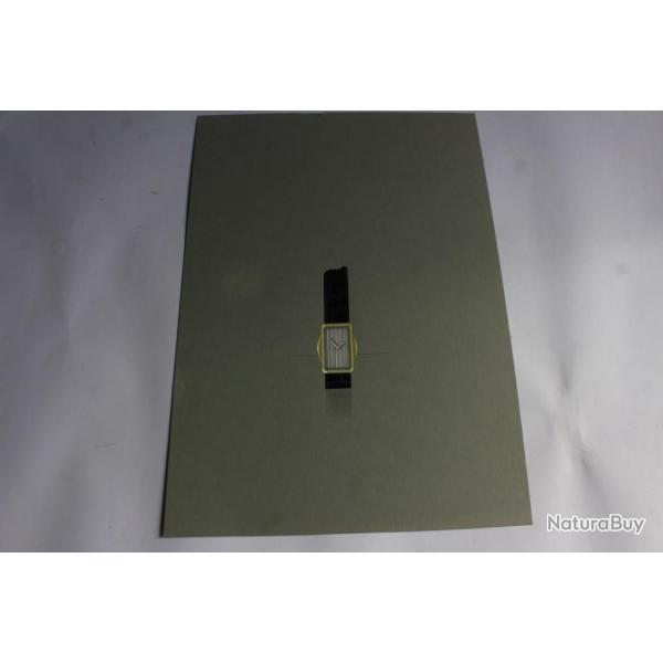 Dessin original montre bijoux design environ 1970