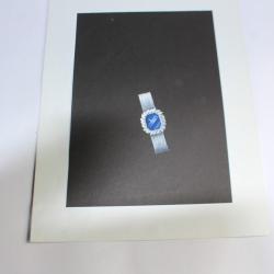 Dessin original montre bijoux design environ 1970