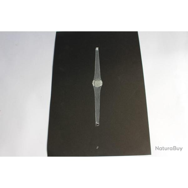 Dessin original montre bijoux design environ 1970