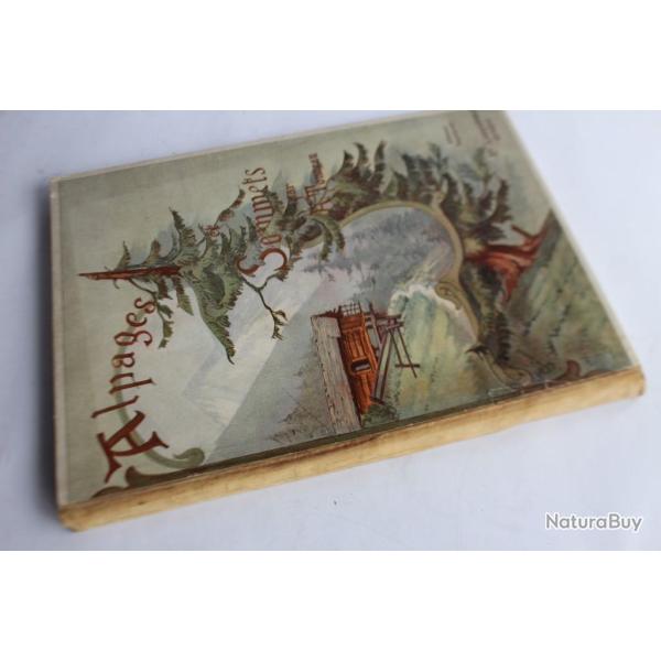 Livre Alpages et sommets Haute-Savoie Alfred TONNEAU
