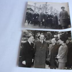 Photographies Georges Pompidou Robert Perrier foire Lyon 1966