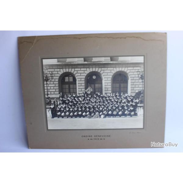 Photo Ondine genevoise 1929 Acad�mie Musique L. Dumas