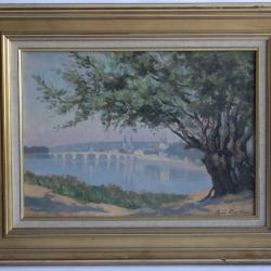 Tableau René PRINTEMPS Ville de Blois (Loire) France