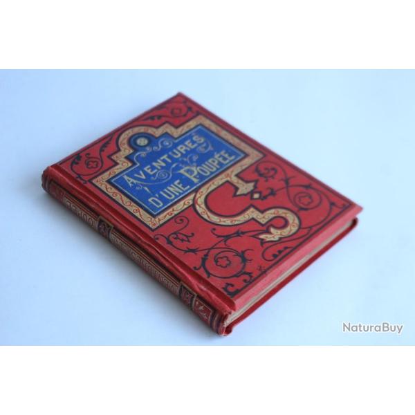 Ancien livre illustr� Petites Aventures d'une poup�e enfants