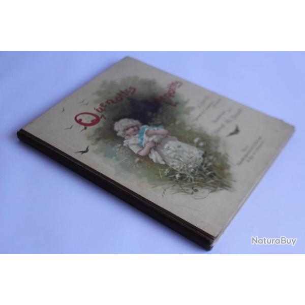 Livre illustr� enfant Quenottes et Menottes Ernest d'Hervilly