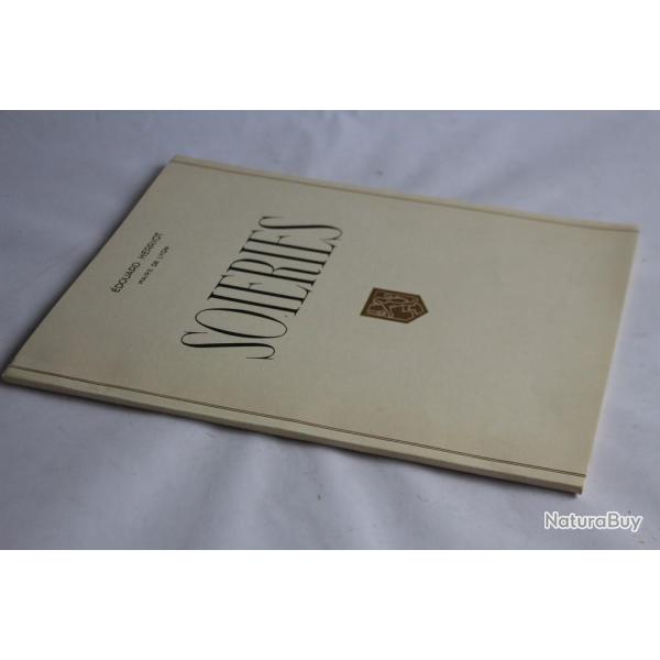 Livre Soierie �douard HERRIOT Maire de Lyon 1937 tissus soie