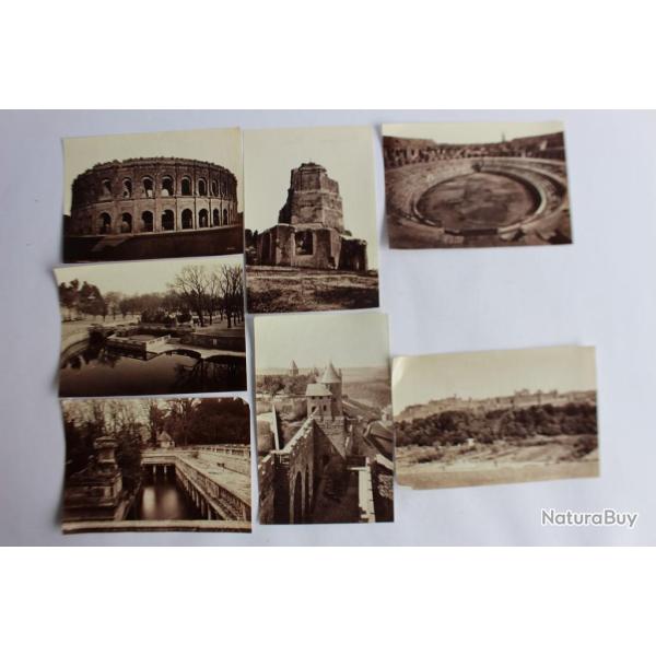 Photographies N�mes Carcassonne tirage albumin�