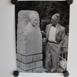 Photo Maurice Chevallier villa La louque à Marnes-la-Coquette 1953