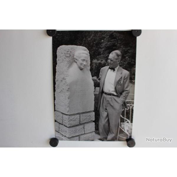 Photo Maurice Chevallier villa La louque � Marnes-la-Coquette 1953