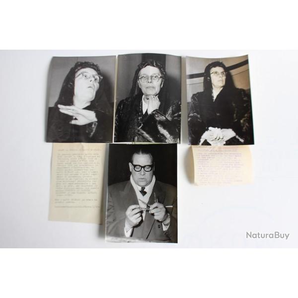 Photos proc�s Marie Bernard l'empoisonneuse de Loudun 1953