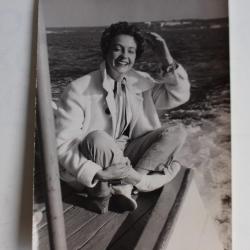 Photo actrice Gisèle Pascal Festival Cannes 1953 Interpress