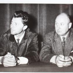 Photo Gérard Philipe et Claude Autant-Lara 1953 Cinéma