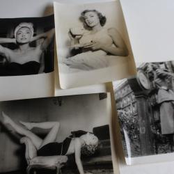 Photo mannequin Praline Janine Sagny-Marsayqui Pierre Balmain 1951