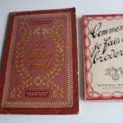 Livres Le filet brodé - Comment je fais les broderies Couture