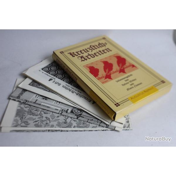 Livre point de croix Kreuzsticharbeiten 1995 couture broderie