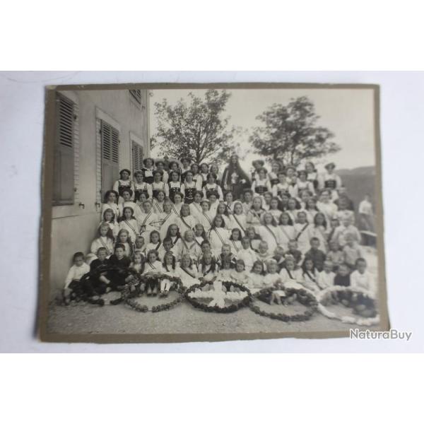 Photo enfants Soci�t� d'embellissement Les Jeannerets La Moli�re 1911