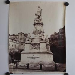 Photo DEGOIX Gènes  Monument Christophe Colomb Italie