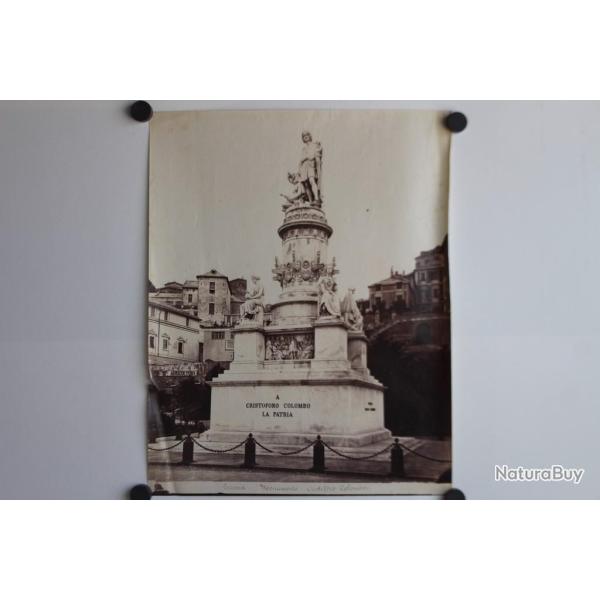 Photo DEGOIX G�nes  Monument Christophe Colomb Italie