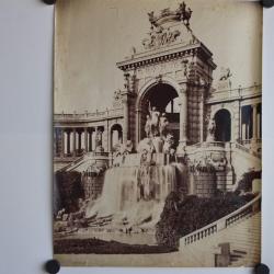 Photo Marseille Fontaine du palais Longchamp