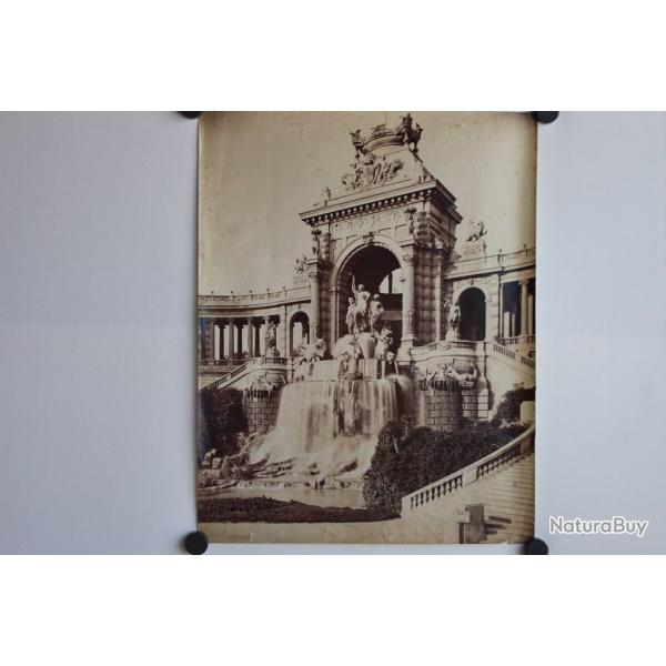 Photo Marseille Fontaine du palais Longchamp