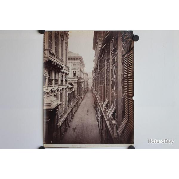 Photo G�nes Italie Via Garibaldi