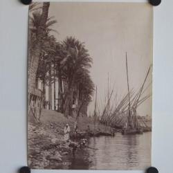 Photo orientaliste Lékégian Bord du Nil