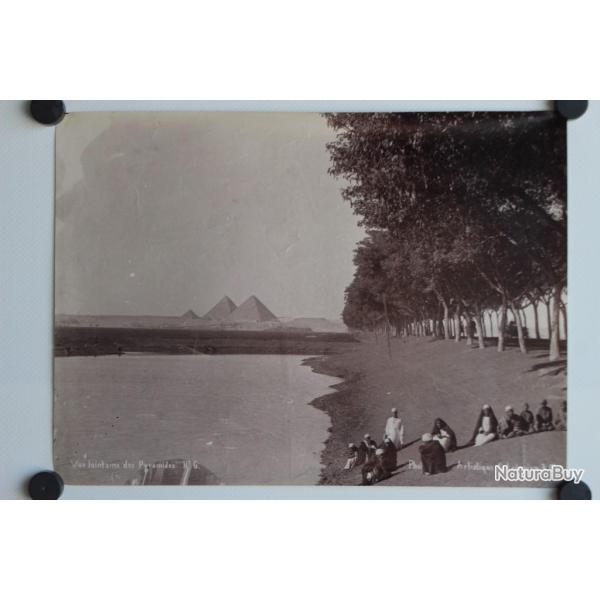 Photo orientaliste L�k�gian Pyramides Egypte