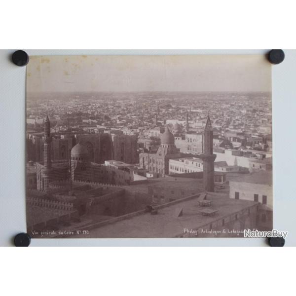 Photo orientaliste L�k�gian Le Caire vue g�n�rale
