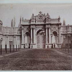 Photo ABDULLAH Frères Turquie Constantinople Porte Palais Dolma-Bagtché