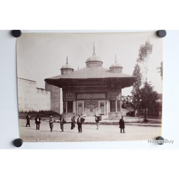 Photo ABDULLAH Fr�res Turquie Fontaine du Sultan Ahmed