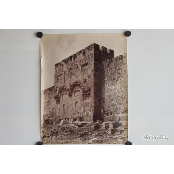 Photo BONFILS Palestine J�rusalem Porte dor�e