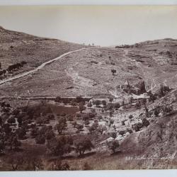 Photo BONFILS Palestine Vallée de Josaphat
