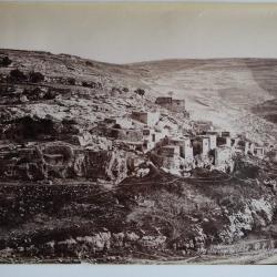 Photo BONFILS Palestine Village de Siloé
