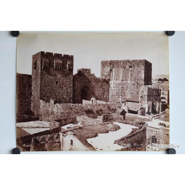 Photo BONFILS Palestine J�rusalem Tour de David