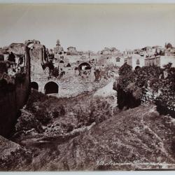 Photo BONFILS Palestine Jérusalem Piscine de Bethesda