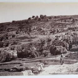 Photo BONFILS Palestine Jérusalem Champ de Haceldama