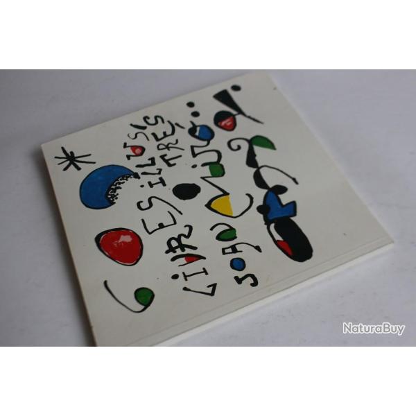 Catalogue Joan Mir 60 Livres illustrs Exposition 1979 Genve