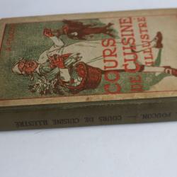 Livre Cours de cuisine illustré A. FOUCOON Payot 1924