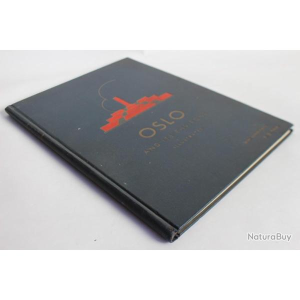 Livre OSLO and its environs illustrated P. B. ANKER 1935