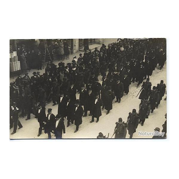 Carte postale H�rault 34 Montpellier D�fil� fun�raire rue de la Loge