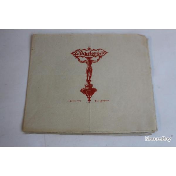 HEILBRONNER Yvonne Portfolio  Le Bibelophile  lithographies 1929