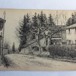 Dessin original commune de Genève par A.DECKER 1903