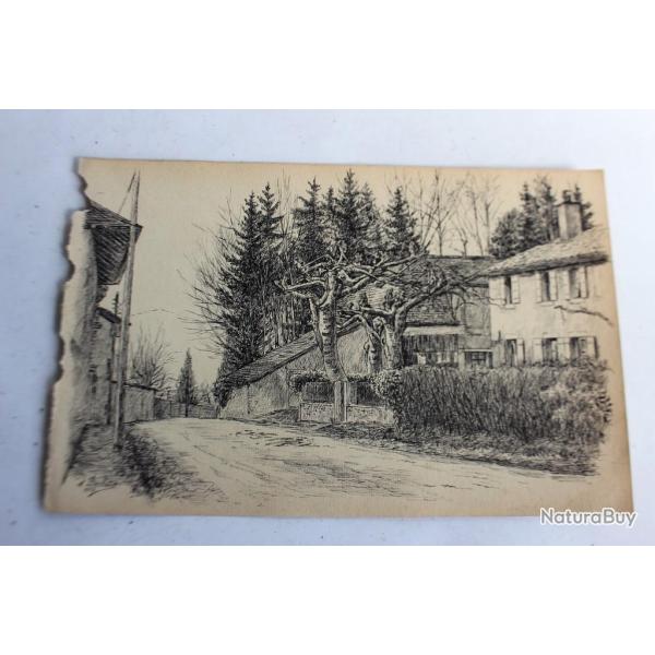 Dessin original commune de Gen�ve par A.DECKER 1903