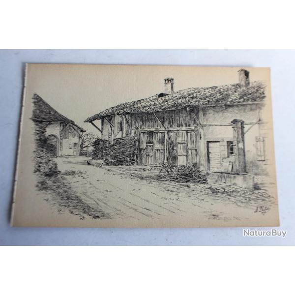 Dessin original Confignon par A.DECKER 1903