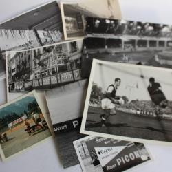 Sept photos originales campagne d'affichage pub sportive PICON Suisse