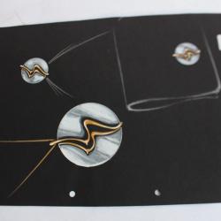 Ancien dessin original bijoux